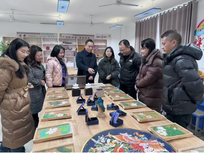 艺术创意学院赴江夏区大花岭小学开展校园文化交流活动