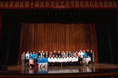 力推精品节目服务校园社区 罗湖区第十届皮影文化艺术节暨全国棈品皮影戏剧目展演开幕